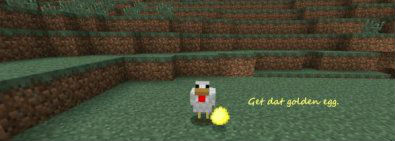Скачать Golden Egg mod - Золотые яйца в minecraft [1.4.5]