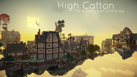   High Catton The Trading Port In Sky  Minecraft