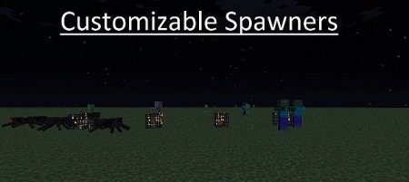  Customizable Spawners  Minecraft 1.6.2