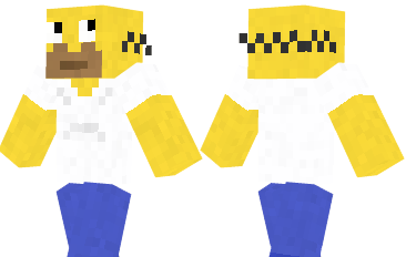  Homer Simpson  Minecraft