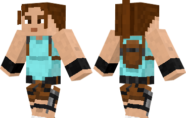  Lara Croft  Minecraft
