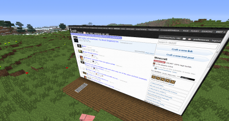  Web Displays  Minecraft 1.6.4