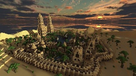  Hafsah, The Desert Village  minecraft