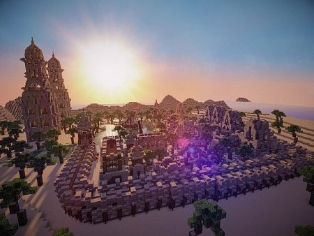  Hafsah, The Desert Village  minecraft