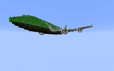  Creeper Airways 747-1000  minecraft