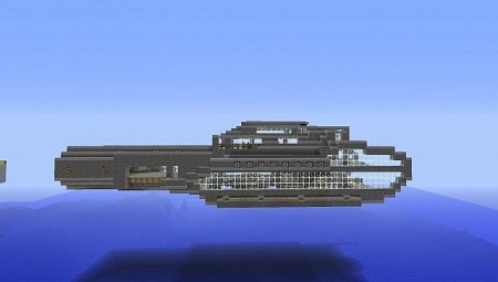  Saber-Class Frigate  minecraft