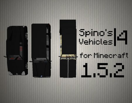  Spino's Vehicles  Minecraft 1.6.4