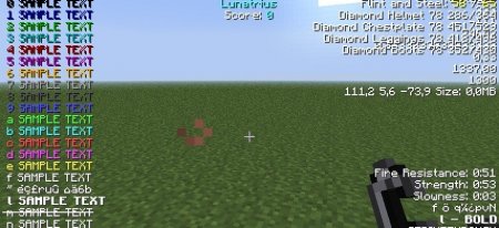   IngameInfo  minecraft 1.6.4