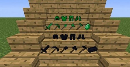  Emerald and Obsidian Tools mod  Minecraft 1.6.4