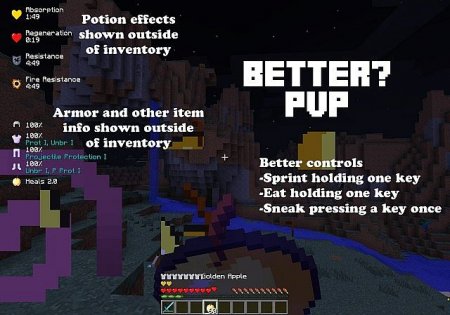  Better PvP  Minecraft 1.6.4