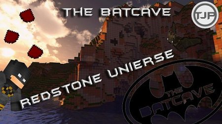  The Batcave - The Redstone Universe V1.0  minecraft