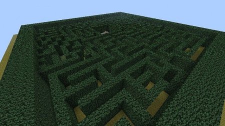  Difficult Hedge Maze  minecraft