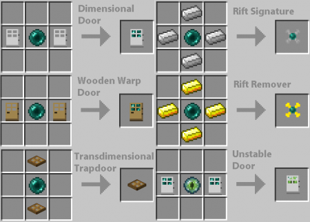  Dimensional Doors  minecraft 1.6.2