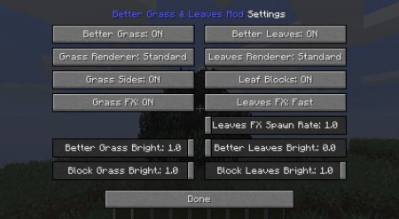  Better Grass & Leaves Mod  minecraft 1.6.2