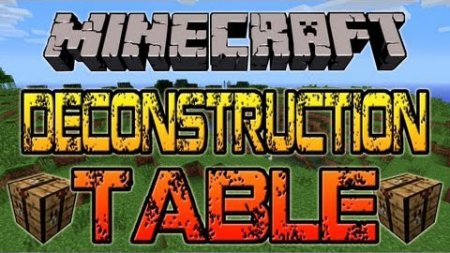  Deconstruction Table  minecraft 1.7.2