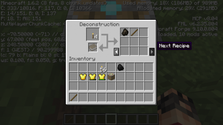  Deconstruction Table  minecraft 1.7.2