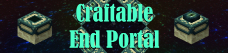  Craftable End Portal  minecraft 1.7.2