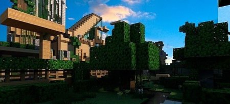  Dead town with parkour zones  minecraft