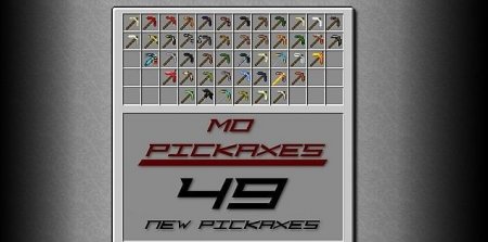  More Pickaxes Mod  minecraft 1.7.2