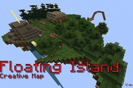  Floating Island Creative Map  minecraft