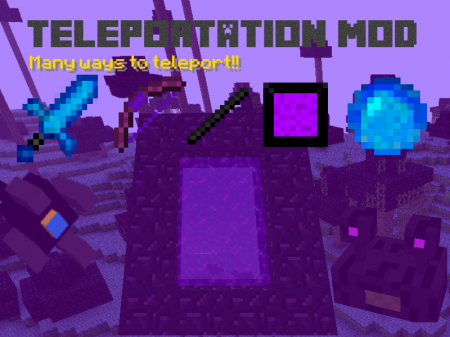  Teleportation Mod  minecraft 1.6.4