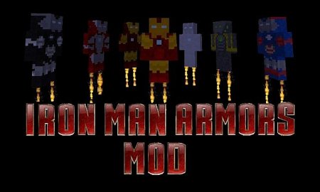  Iron Man Armors  minecraft 1.6.4