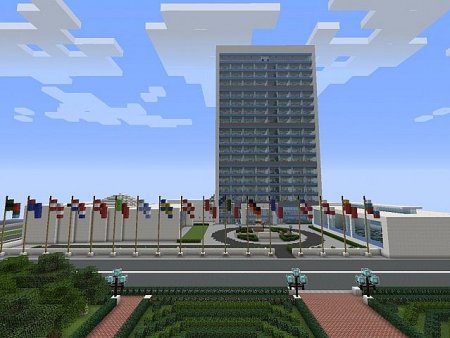  United Nations: New York, New York  minecraft