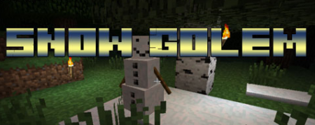  Pumpkin-less Snow Golem  minecraft 1.7.10