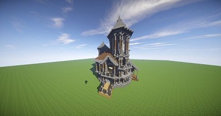  Medieval house #1  minecraft