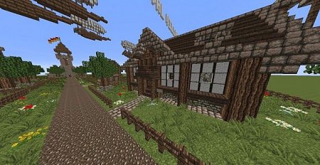  Medieval Village  minecraft