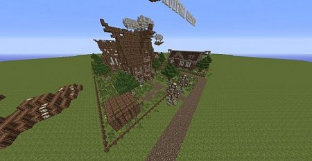  Medieval Village  minecraft