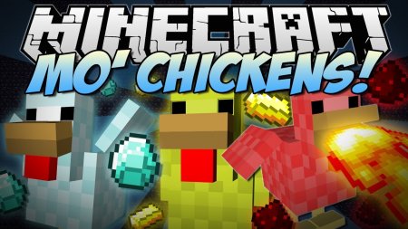  Mo'Chickens  minecraft 1.7.2