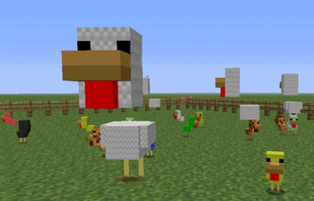  Mo'Chickens  minecraft 1.7.2