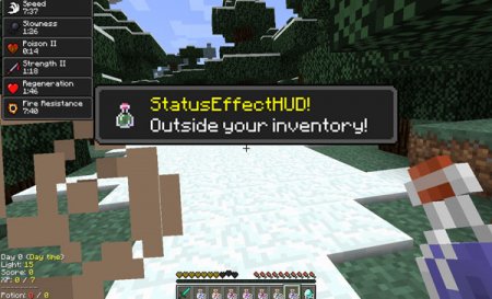  Status Effect HUD  Minecraft 1.7.2