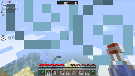  Direction HUD  Minecraft 1.7.2