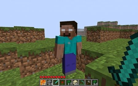  The Herobrine  Minecraft 1.7.2