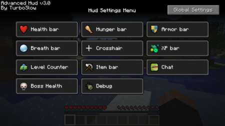  Advanced HUD  Minecraft 1.7.10