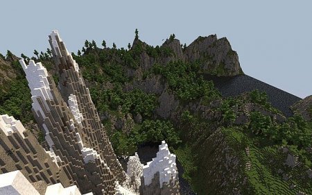  S&#225;aret - 2k Custom Terrain  Minecraft