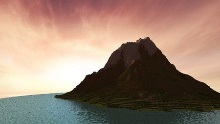  Huge Mountain [Terraforming Test]  Minecraft