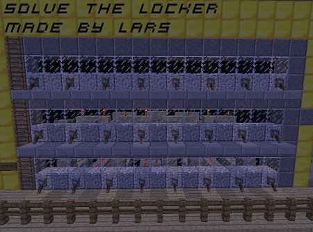  Solve the Locker  minecraft