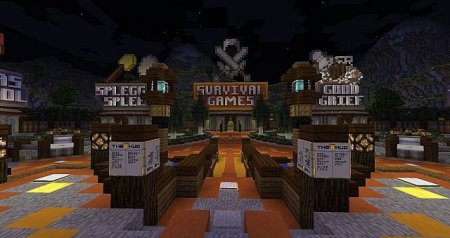  Professional hub server spawn  minecraft