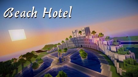  Beach Hotel  minecraft