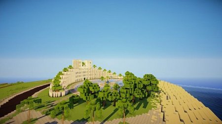  Beach Hotel  minecraft