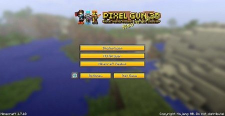  MC-WAR Pixel Gun 3D  minecraft 1.8