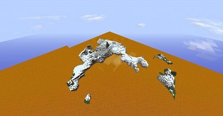  Lava island surival  minecraft