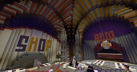  Husker Builds  Factions Spawn  minecraft