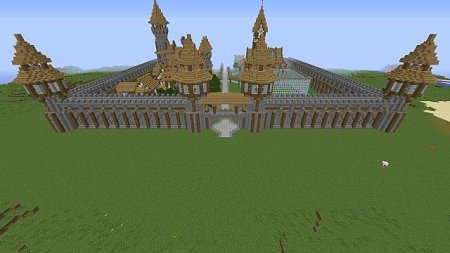  A Server spawn map  minecraft