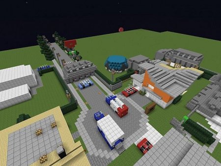  Call Of Duty Block Ops 2 NukeTown  minecraft