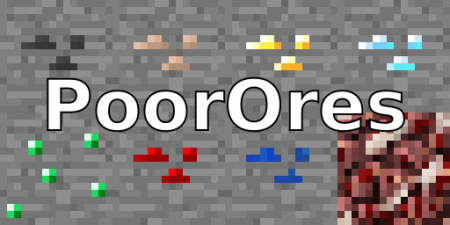  PoorOres  Minecraft 1.7.10