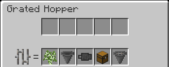  Hopper Ducts  Minecraft 1.7.10